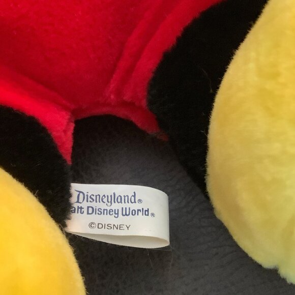 Vtg Disney Mickey Mouse Plush Toy 12” Disneyland Walt Disney World - Picture 2 of 6